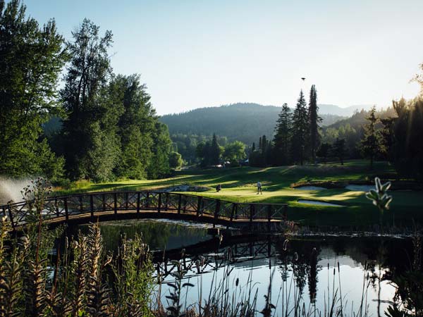 Golfing In Rossland.